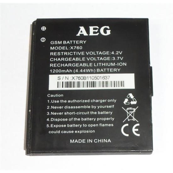 BATERIA PARA AEG X760 BULK BATERIA PARA AEG X760 BULK